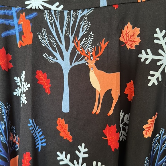 HR Homrain Deer Print Dress, NWOT - Picture 2 of 3